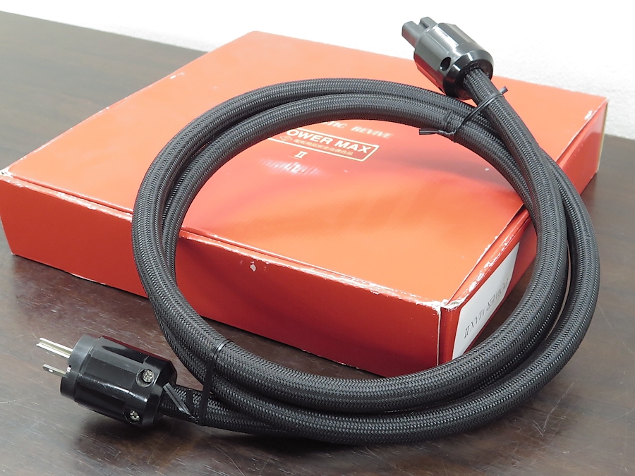 Acoustic Revive POWER MAX 2.0m 電源ケーブル 元箱 @27543 / 中古