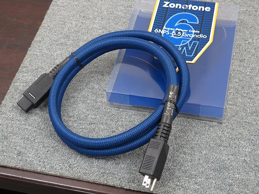 Zonotone 6NPS-5.5Grandio (1.8m) 電源ケーブル 元箱付 @35475 / 中古