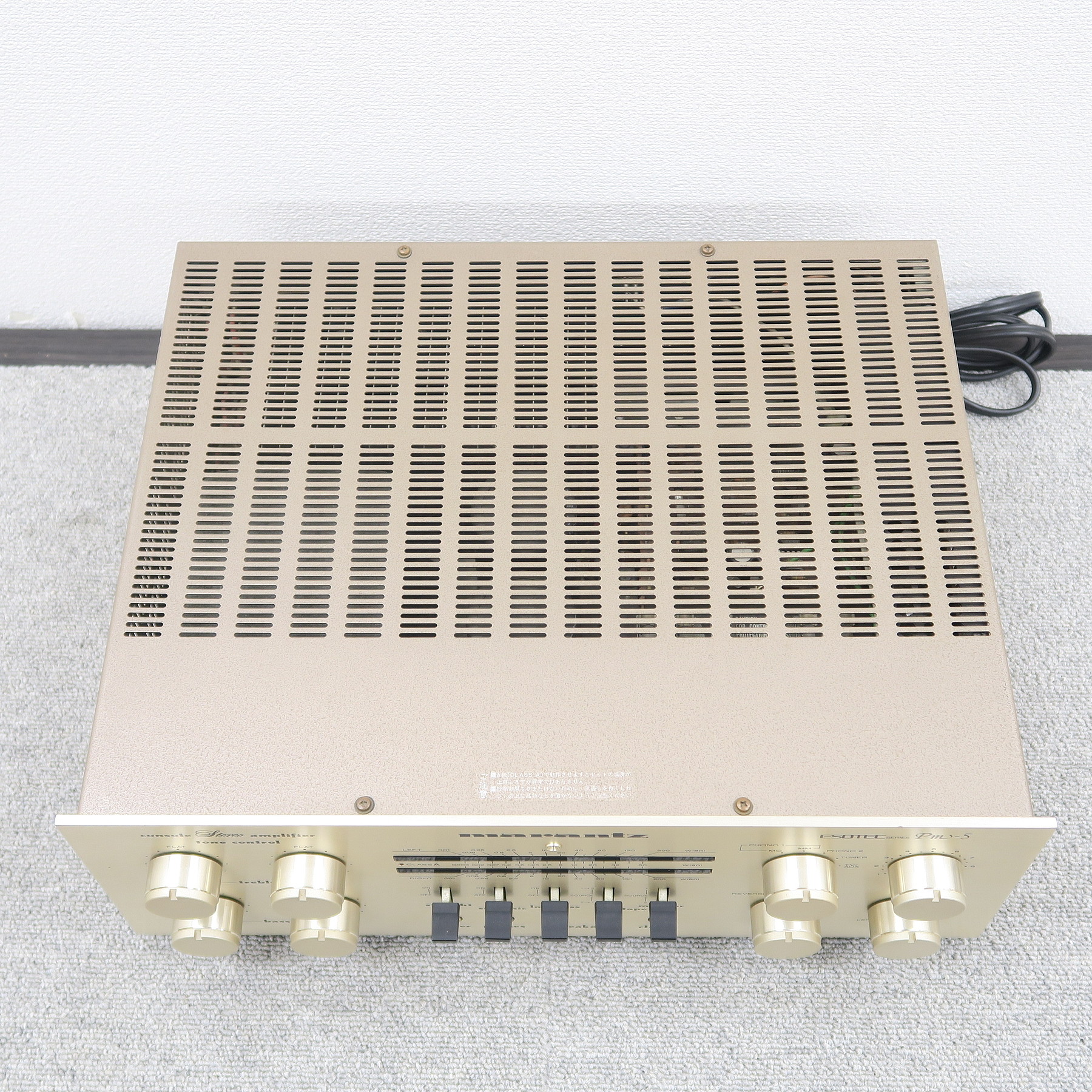 現状】マランツ Marantz PM-5 プリメインアンプ @53414 / 中古