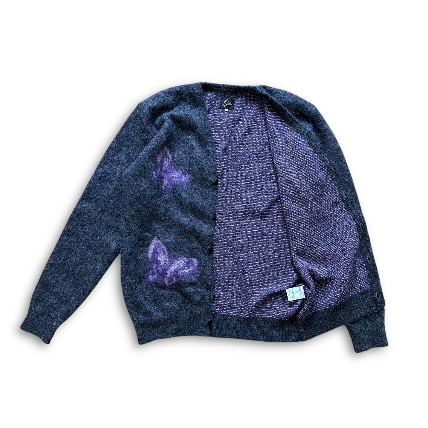 Needles Butterfly Mohair Cardigan - Ākaibu Store