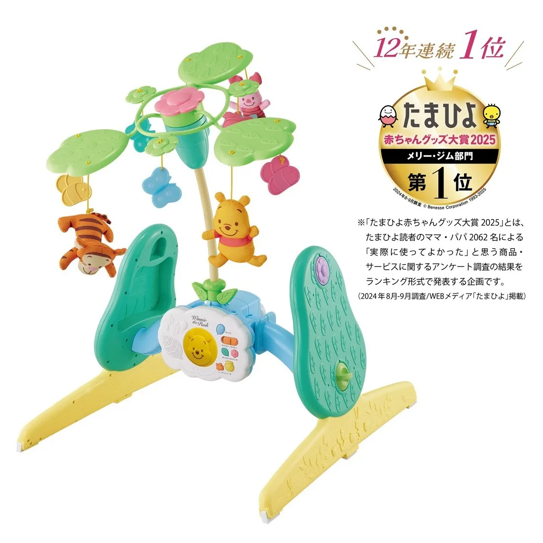 えらべる回転 6WAY ジムにへんしんメリープラス くまのプーさん | 商品