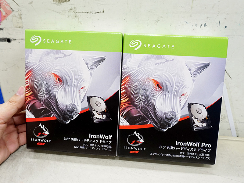Seagate製NAS向けHDD「IronWolf」「IronWolf Pro」の12TBに新モデル