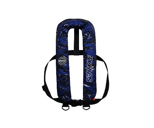 68-0492-79 シーウルフ ライフジャケット 首掛けタイプ ブルー SW-J