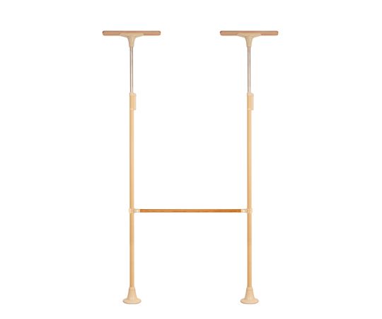 68-0809-54 ベスポジBPZ Tベース ロング H型 木手すり 固定1200 セット