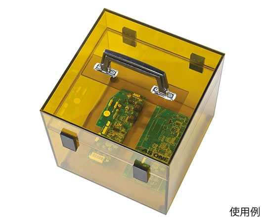 9-5714-12 ニューキャリーボックス （PET製） 2PT 【AXEL】 アズワン