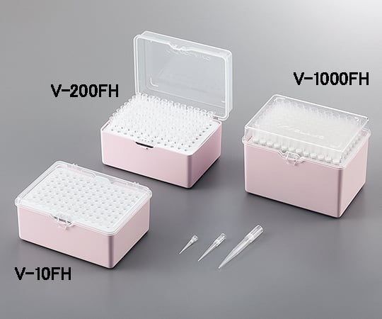 3-6625-12 ビオラモサクラチップ（フィルター付） 200μL 1ケース（96本