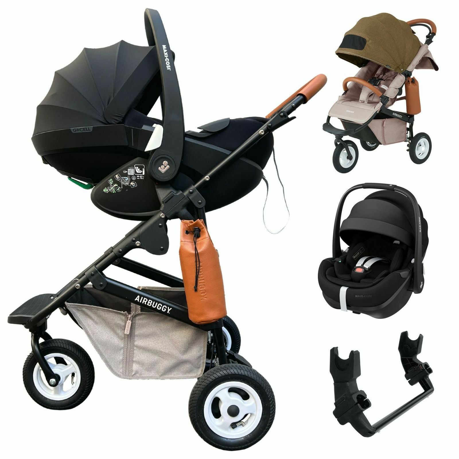 エアバギー ココブレーキ + ペブル360プロ2 [3点セット] | エアバギー