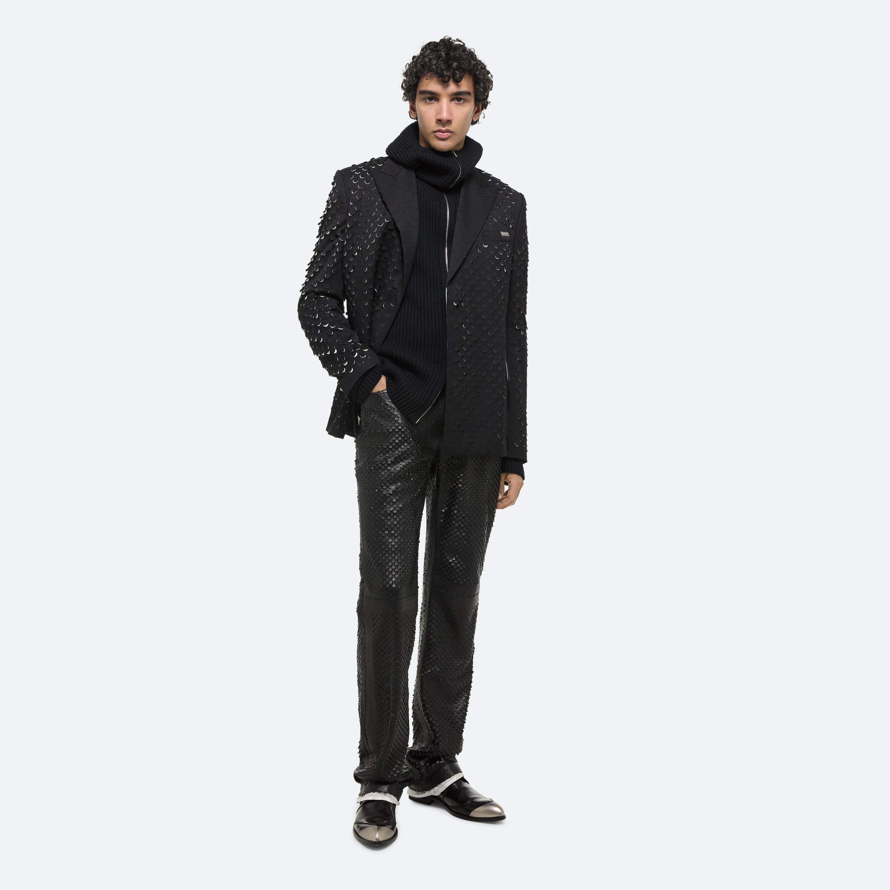 Helmut Lang Hole-Punched Car Blazer |HELMUTLANG.COM