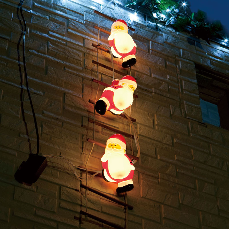 ブローライト はしごサンタ S 3P LIT-BL01L 4975149726103