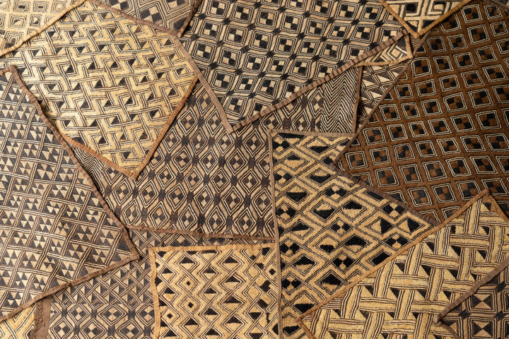 クバ王国伝統のクバクロス-KUBA TEXTILES】-ヴィンテージラグ専門店