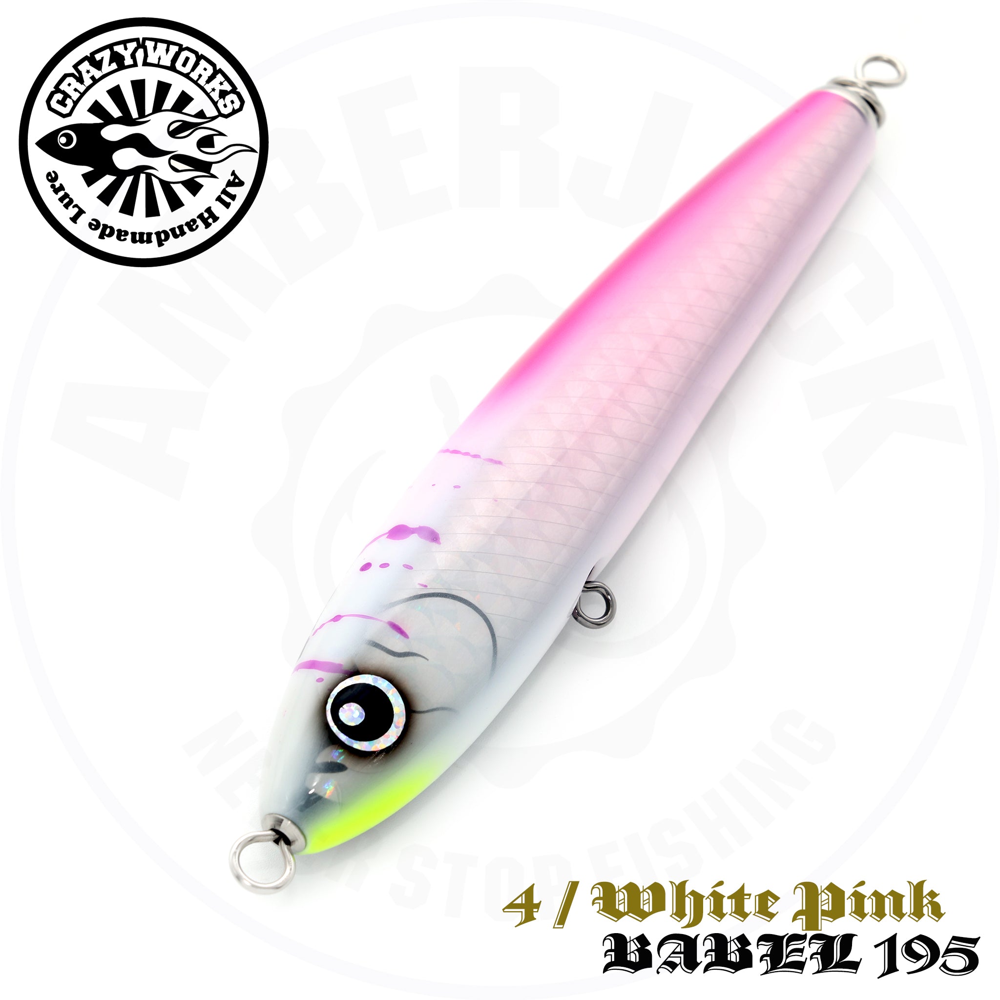 バベル 195 ウッドペンシル プラグ クレージーワークス CRAZY WORKS