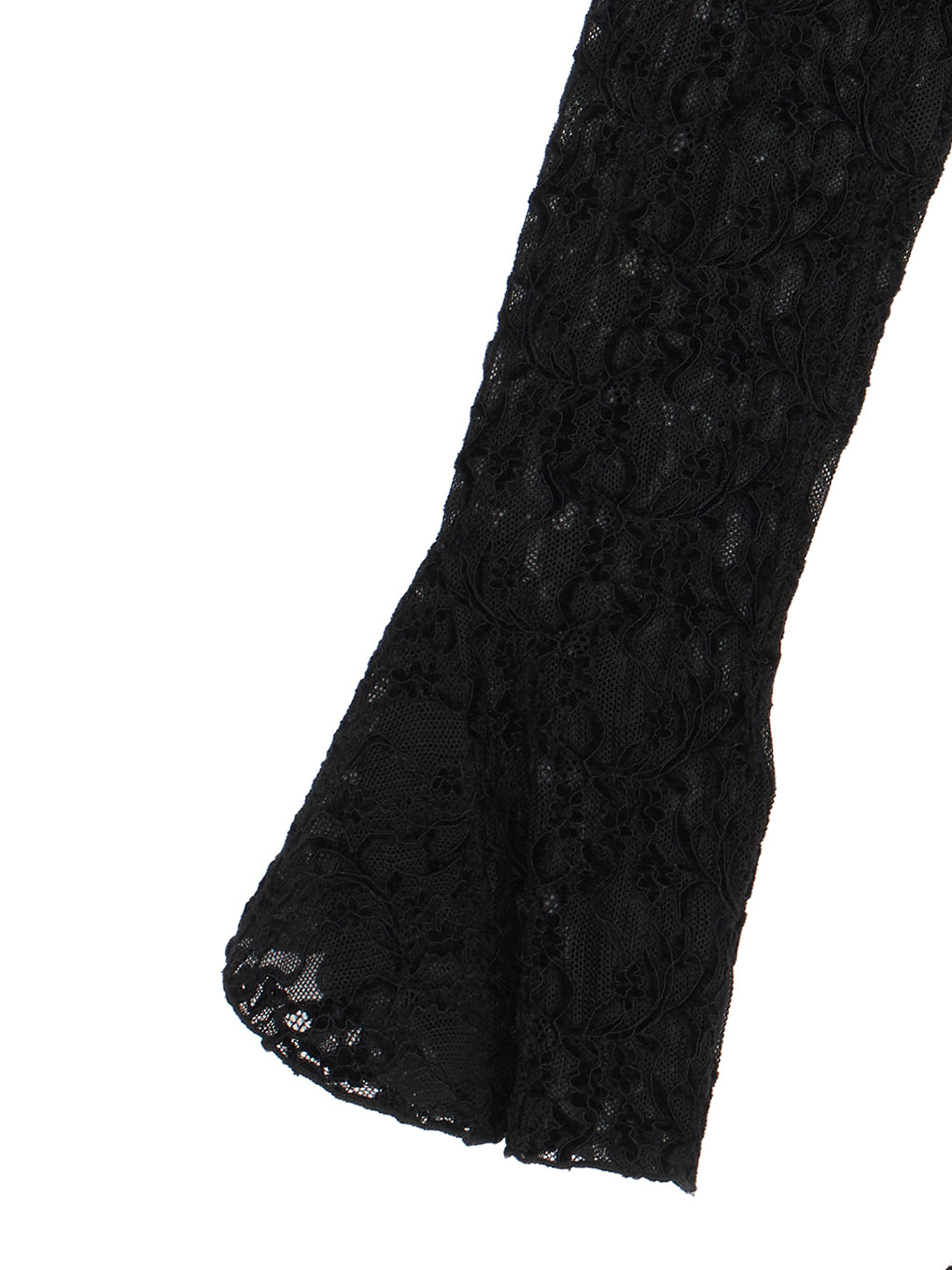 UND 2WAY CUT LACE FRILL TOP