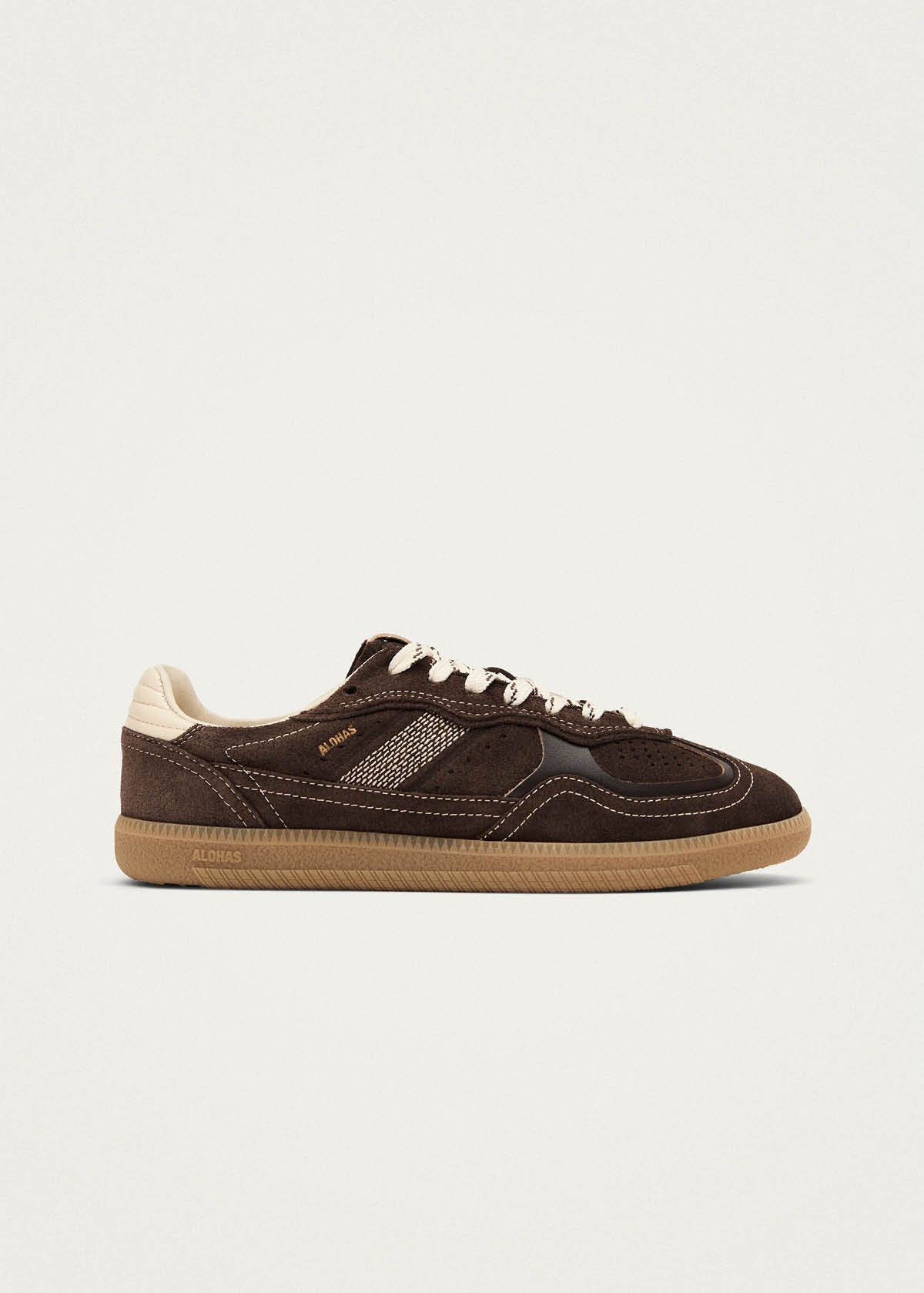 Tb.490 Rife Chocolate Cream Leather Sneakers | ALOHAS