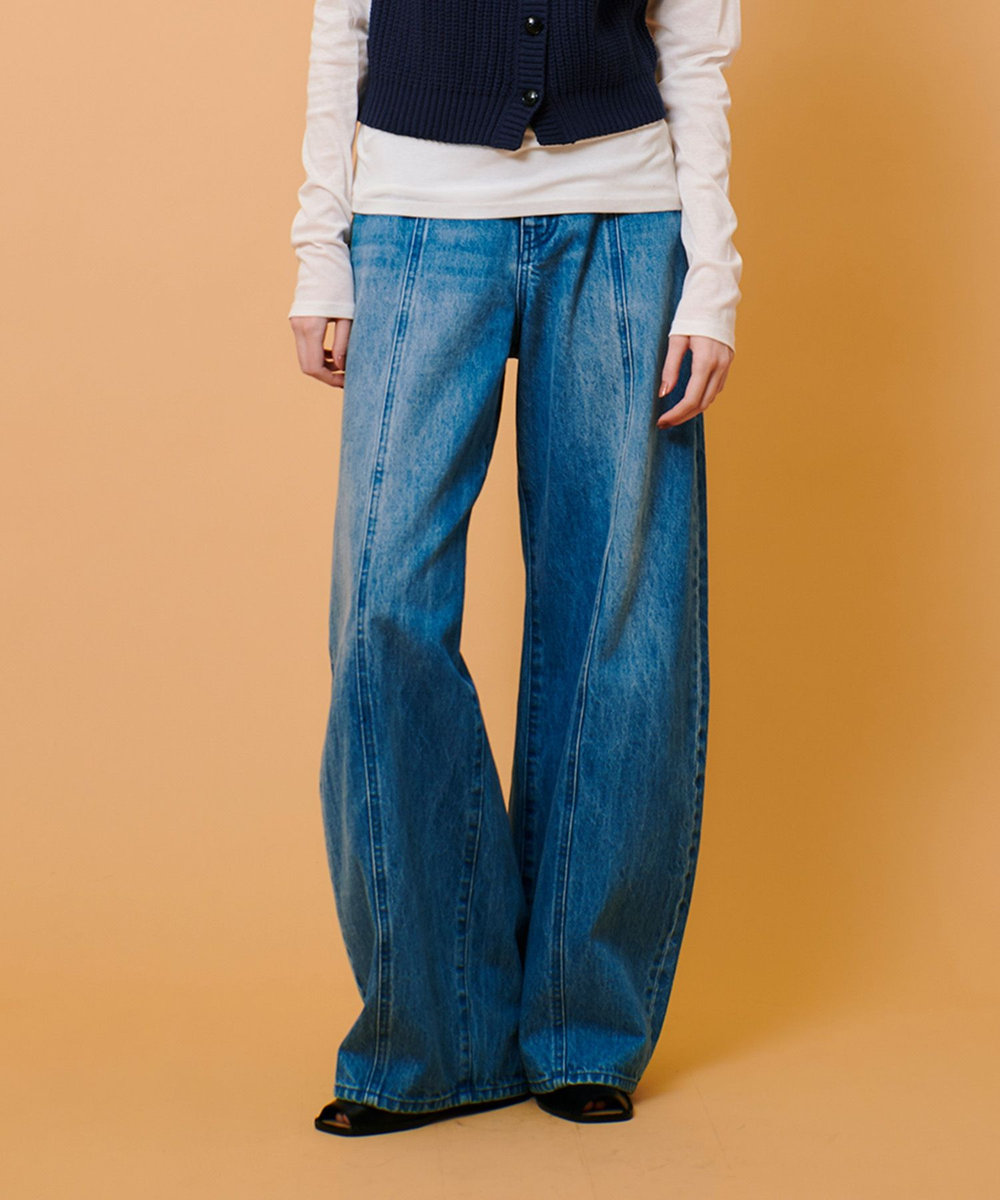 ◇ラインデニムパンツ|allureville OFFICIAL SITE / ONLINE SHOP