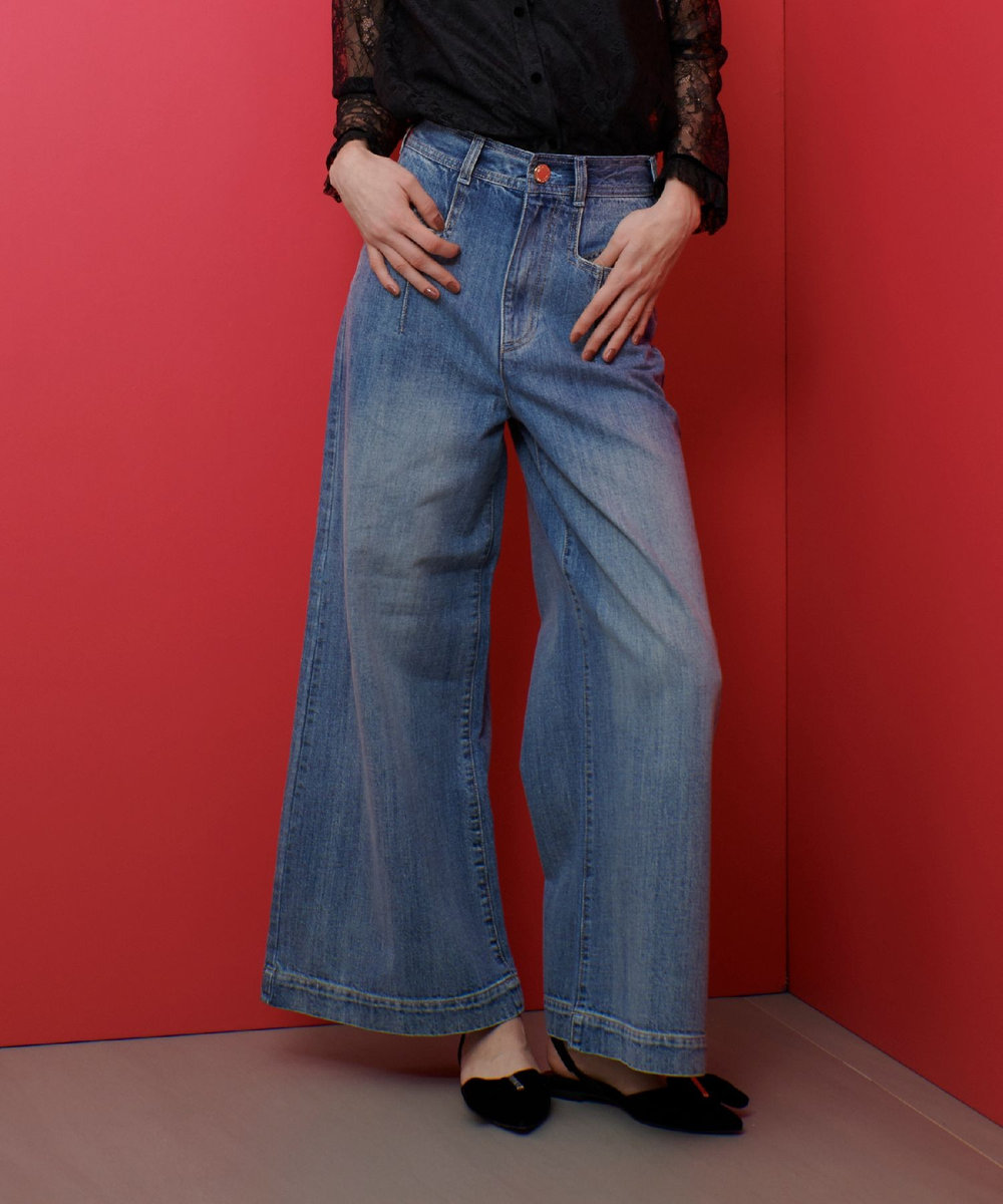 LOULOU WILLOUGHBY】デニムバギーパンツ|allureville OFFICIAL SITE