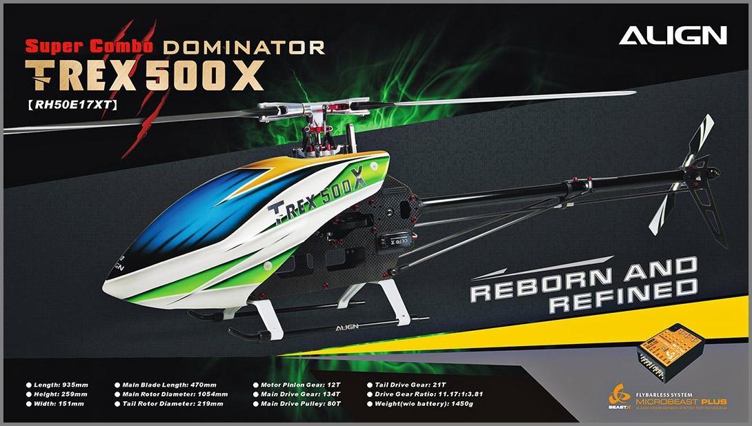 Align T-REX 500X Dominator Super Combo Belt RH50E17 RC Helicopter