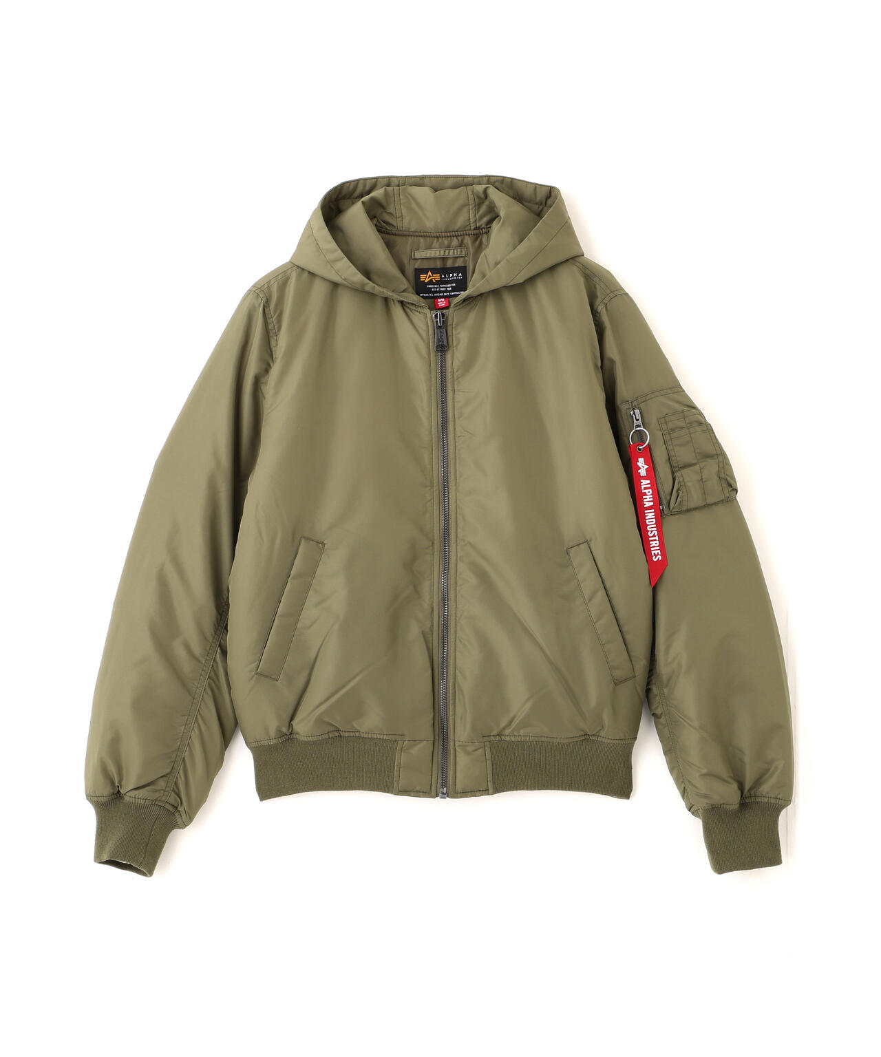 MA-1 HOODED OXFORD FLIGHT JACKET ｜アルファ インダストリーズ