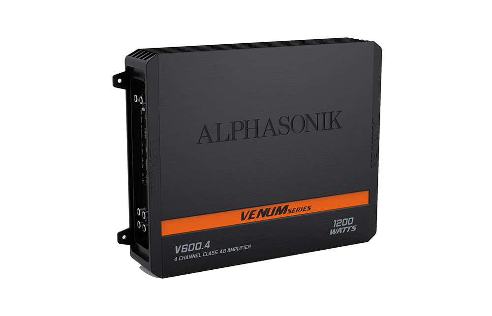 V600.4 4-Channel Class A/B Amplifier | Alphasonik