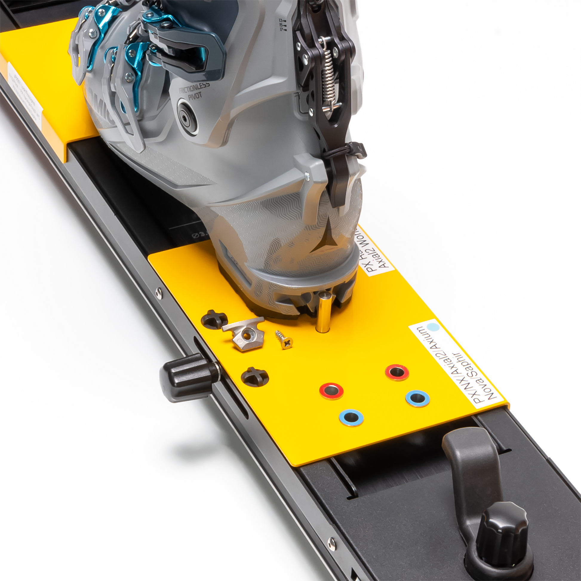 JigaRex™ Mounting Plate Salomon / Atomic / Armada Shift – Alpine Logic