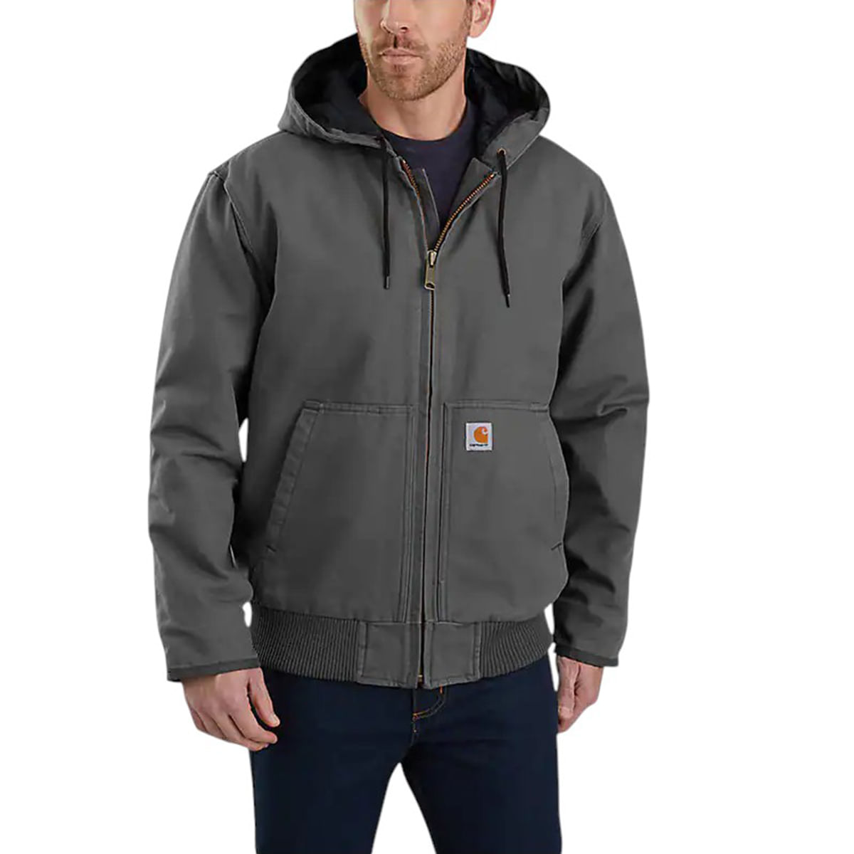 Carhartt Loose Fit Insulated Washed Duck Active Jacket - Men's