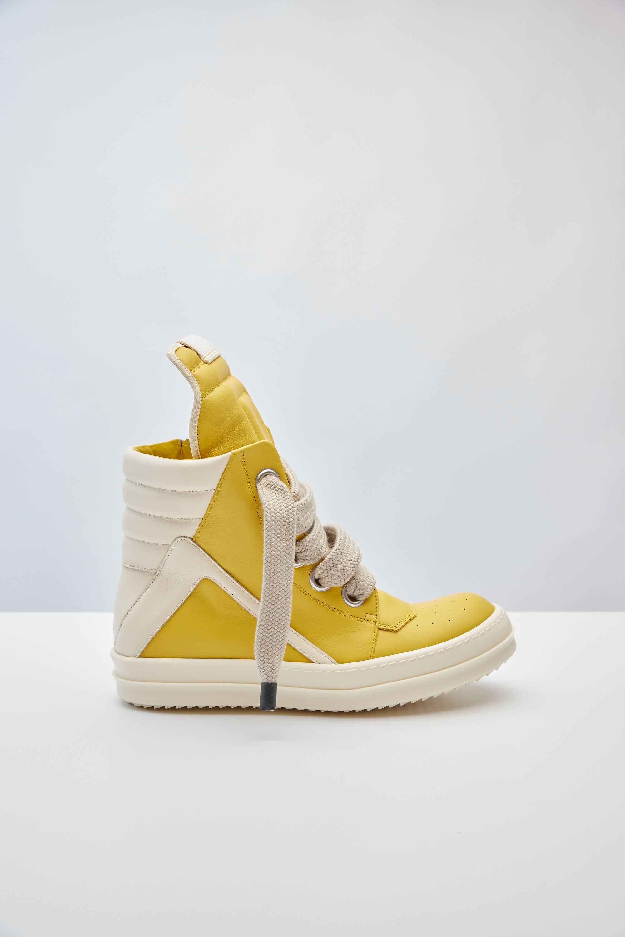 Rick Owens Jumbo Laced Geobasket in Lemon – Antidote Fashion and
