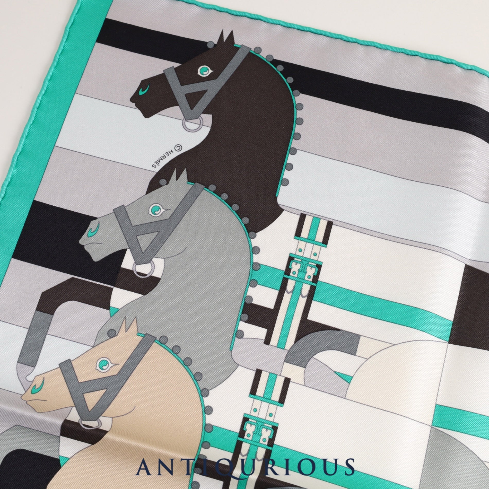 エルメス スカーフ カレ45 ROCAVER SILK100% 箱 | 東京銀座の