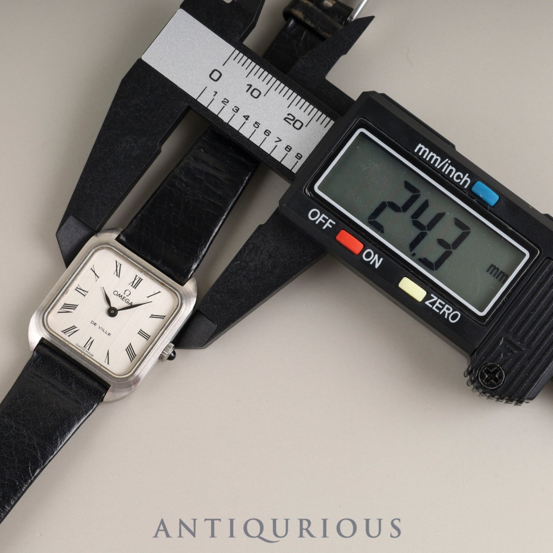 オメガ デ・ヴィル 511.0502 手巻き Cal.625 SS 純正革ベルト 純正尾錠