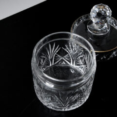 オールドバカラ「イエール HYERES 蓋物」《アンティックかとう》