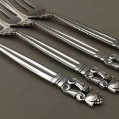 ジョージ・ジェンセン「“Acorn” ケーキフォーク 長さ14.3cm