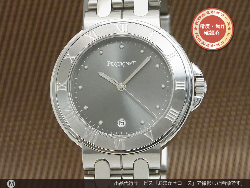 HA-6009| ペキネ ペキニエ モーリア クォーツ Ref.175 SS BOX・保証