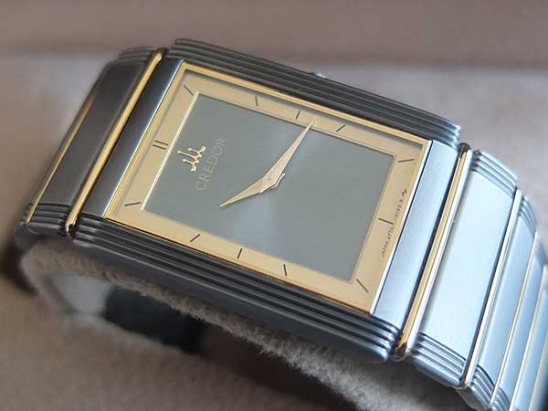 JA-2113| SEIKO セイコー CREDOR クレドール 18KYG×TITANIUM チタ二