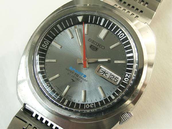 セイコー 5スポーツ・7019-6000 21石自動巻き SEIKO・5SPORTS WATER70