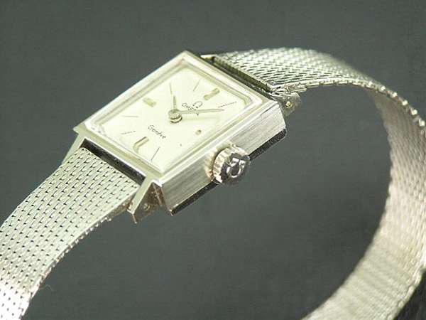 オメガ レディース スクエア 手巻き デ・ビル | アンティー
