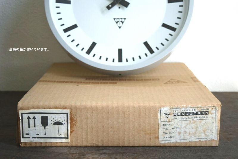 PRAGOTRON パラゴトロン インダストリアル壁掛け時計（箱付き