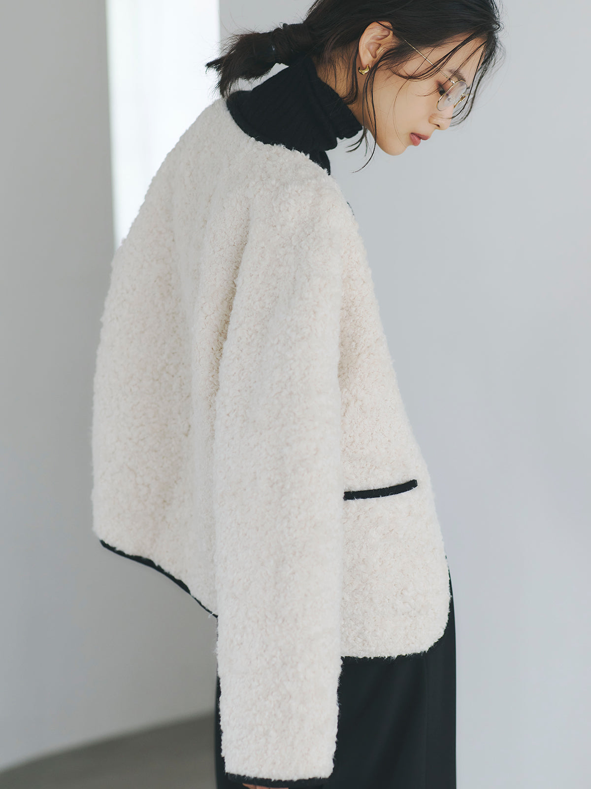 ECOPELパイピングボアジャケット