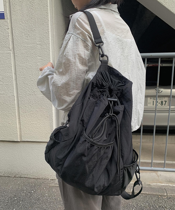 ドロスト巾着バックパック | ファッション通販サイト NUGU