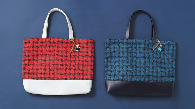 ファミリア」が巾着ブランド「シャルマントサック」と初コラボ