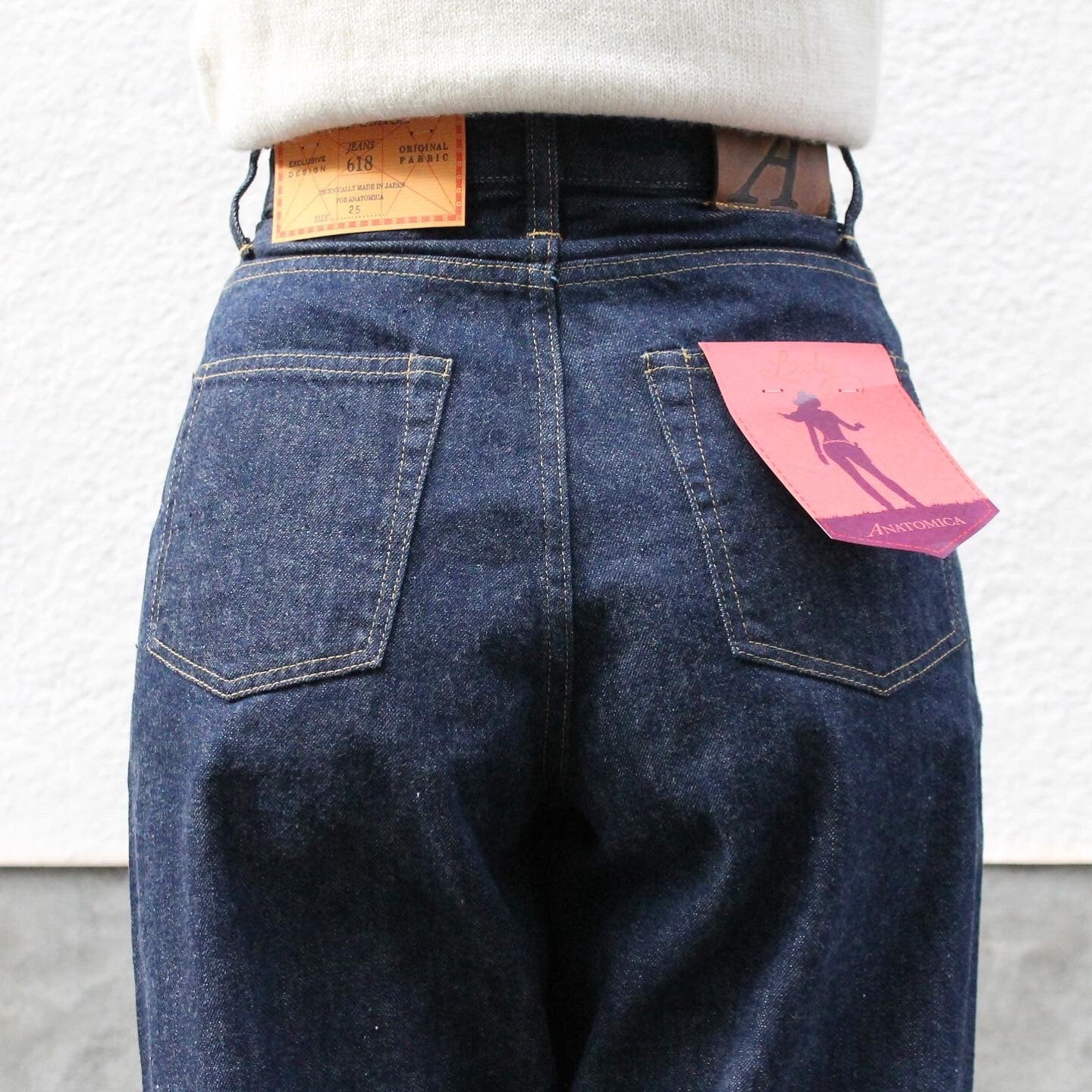618 MARILYN DENIM ONE WASH – ANATOMICA NAGOYA