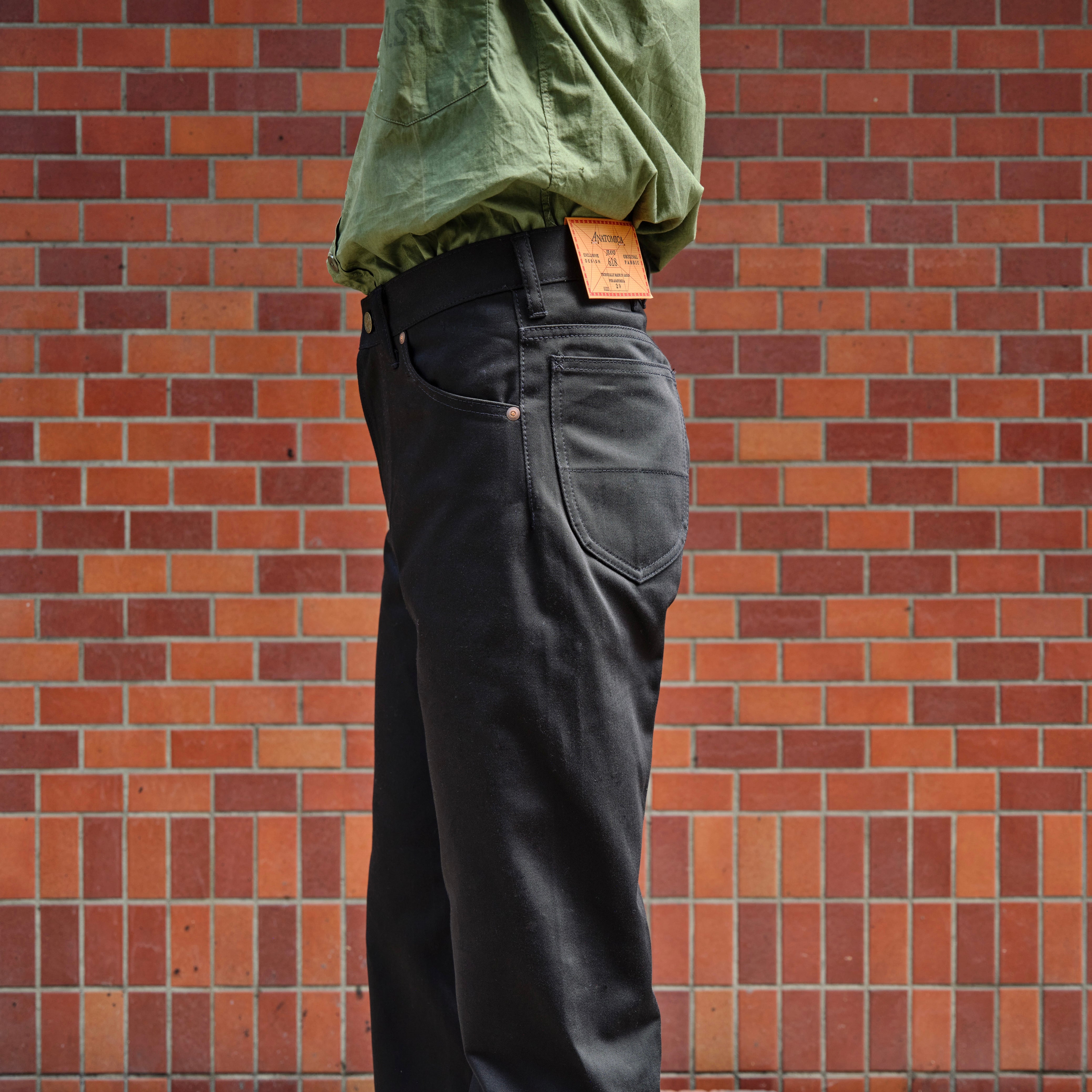 618 CALIFORNIAN SATEEN BLACK – ANATOMICA NAGOYA