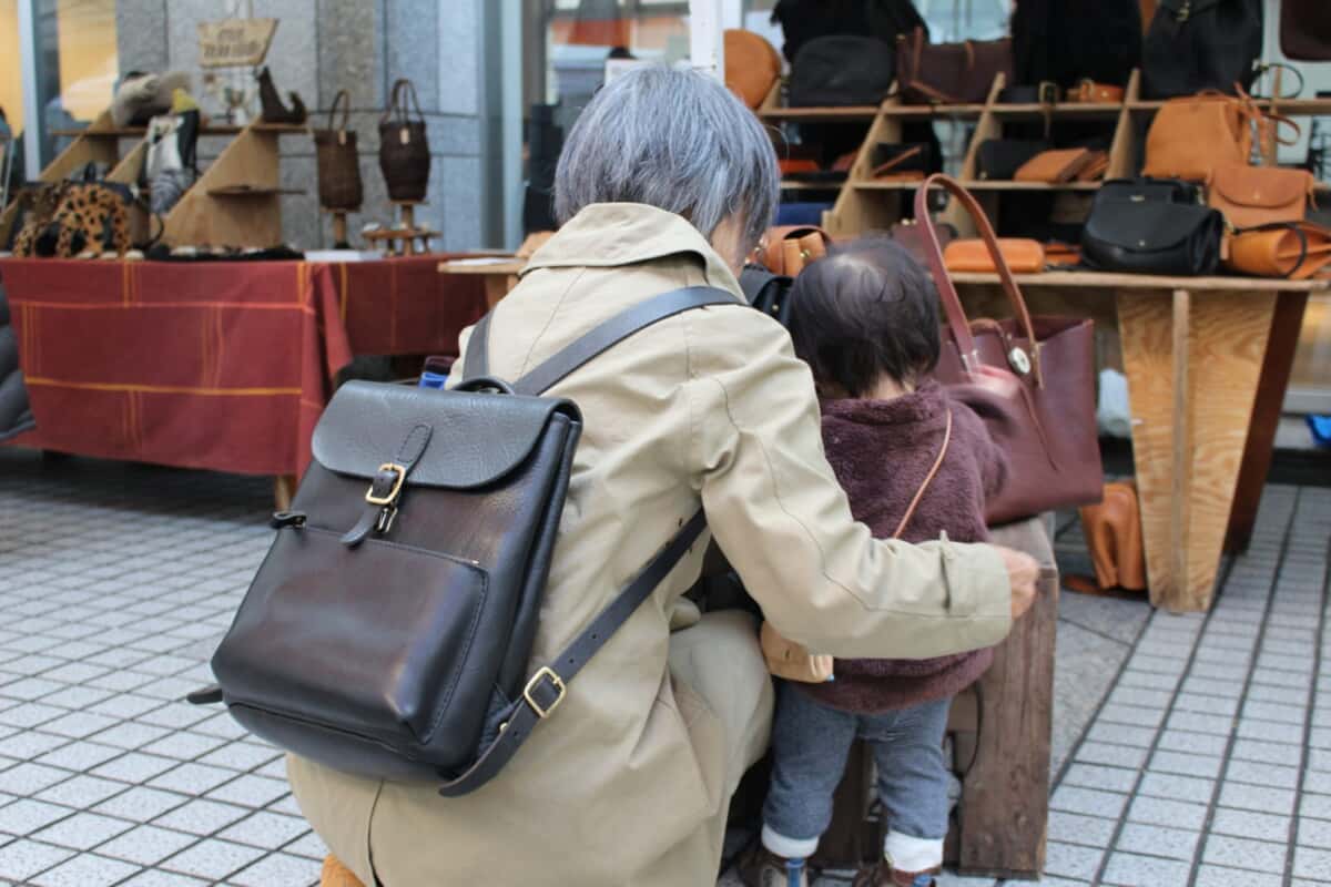 四角リュック S |analogico（アナロジコ）