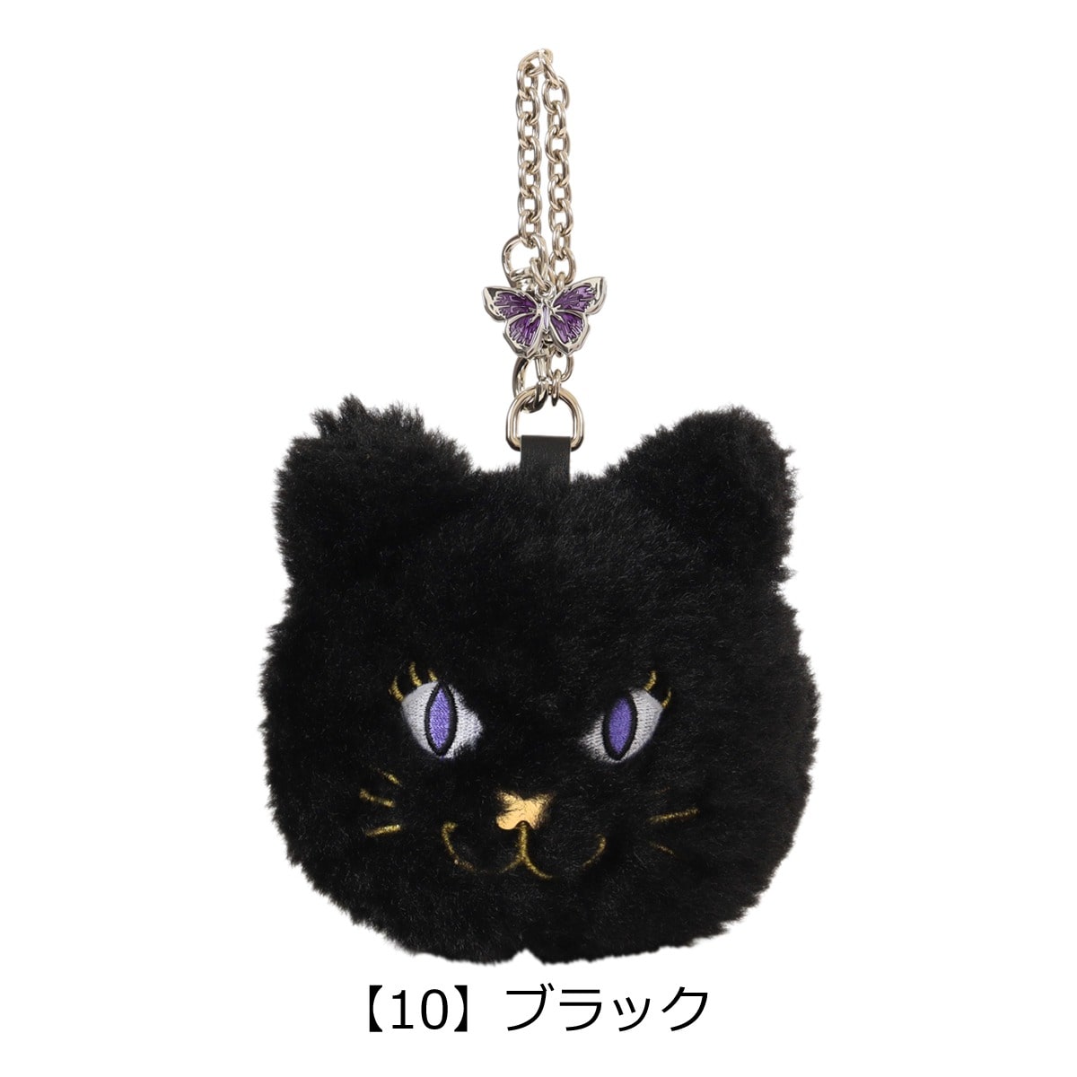 ANNA SUI アナスイ バッグチャーム 猫 318164 ロッキンチャーム