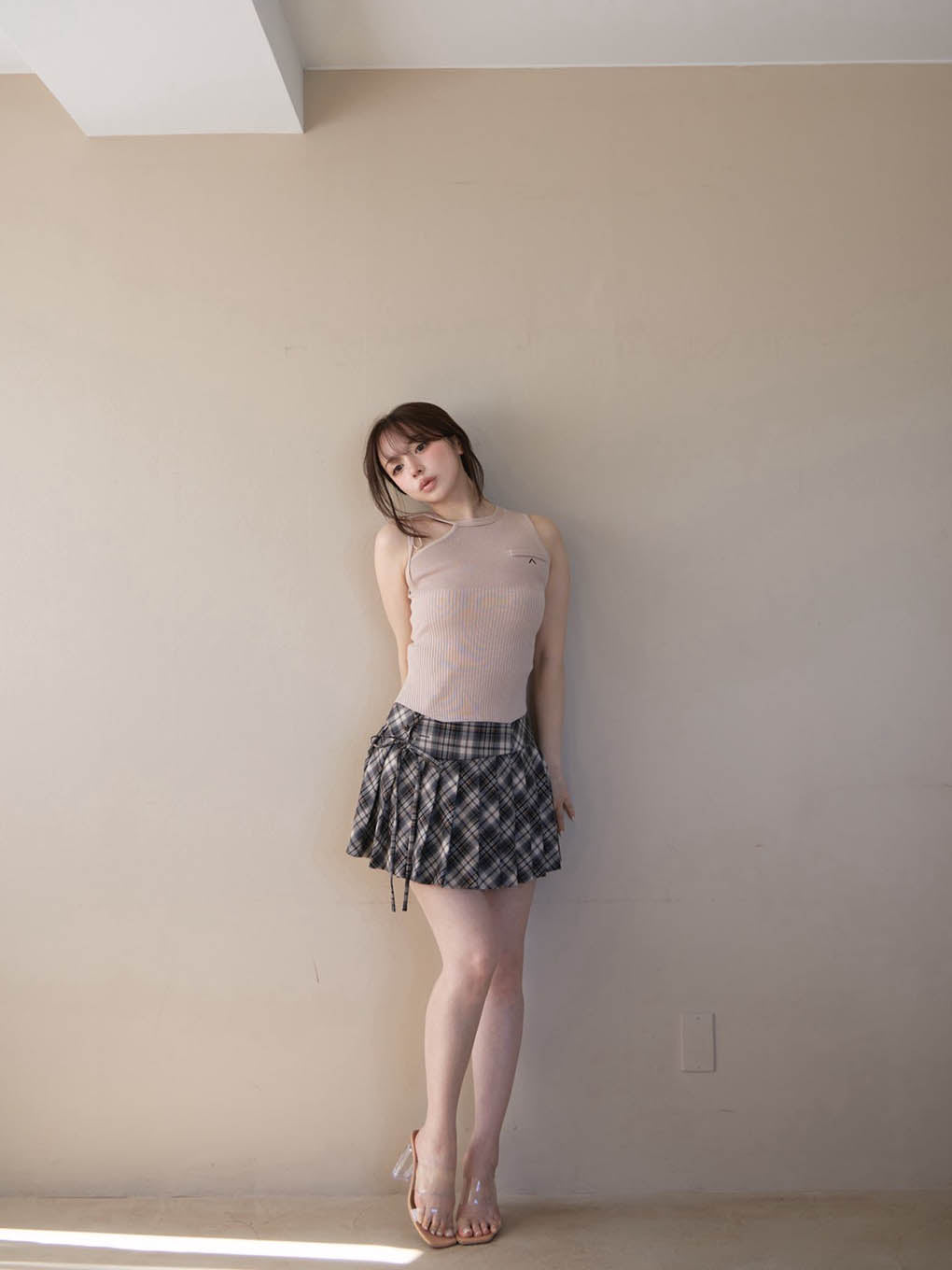 ANDMARY】Angie ribbon tank