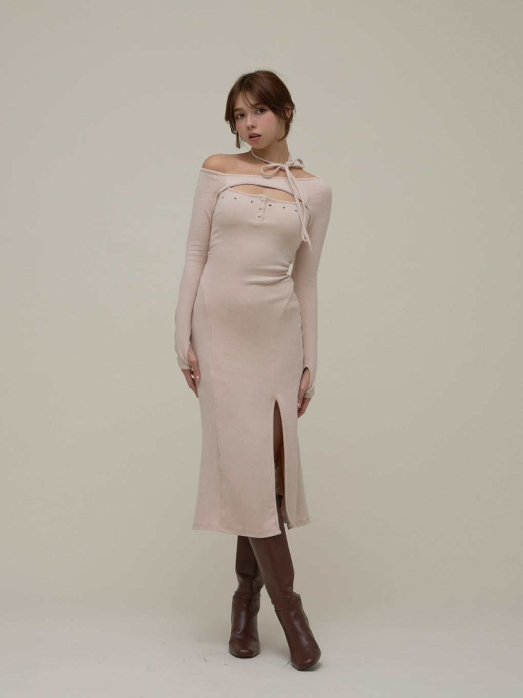 ANDMARY】Laia oneshoulder dress