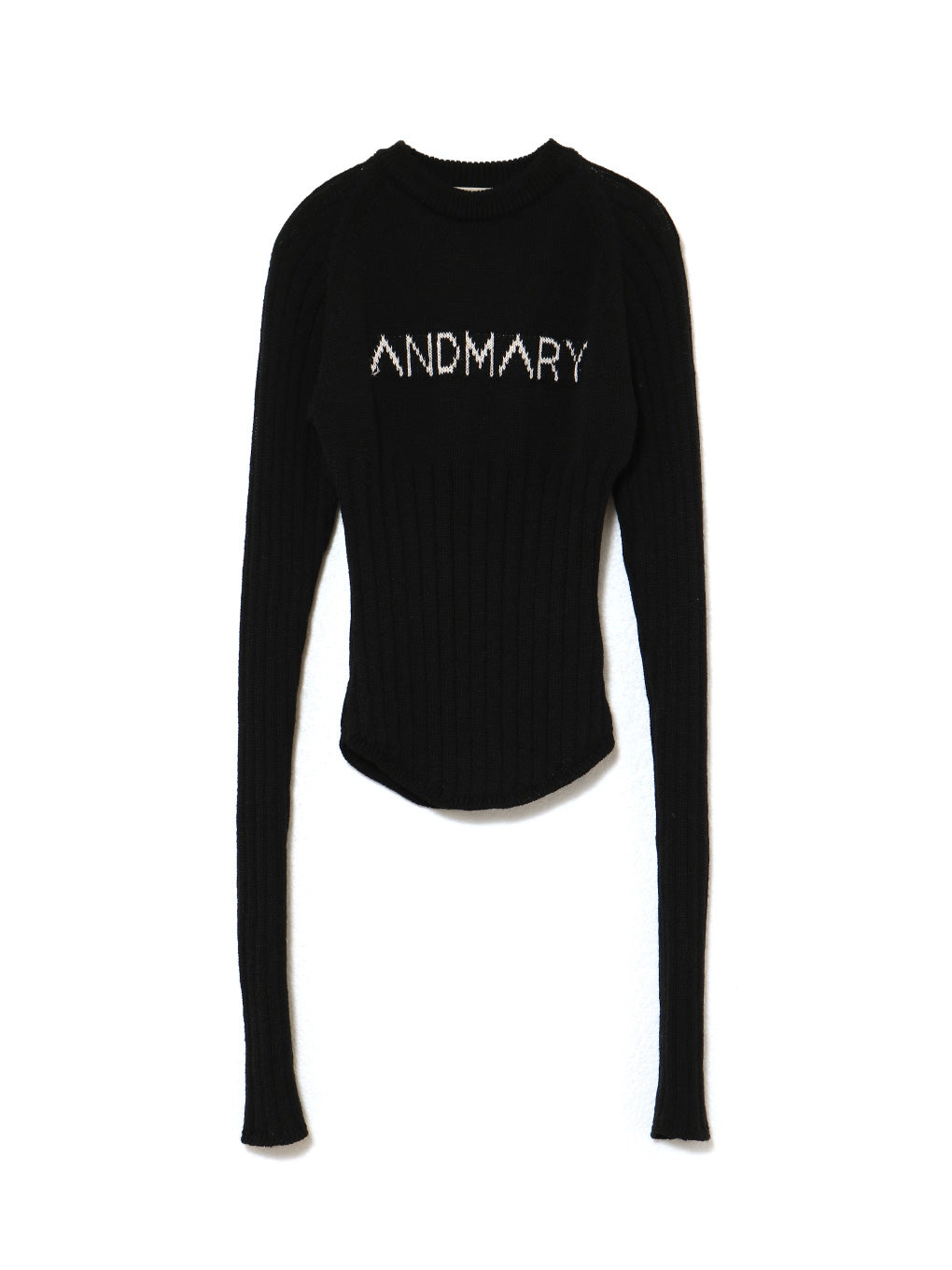 ANDMARY】Mary logo knit tops