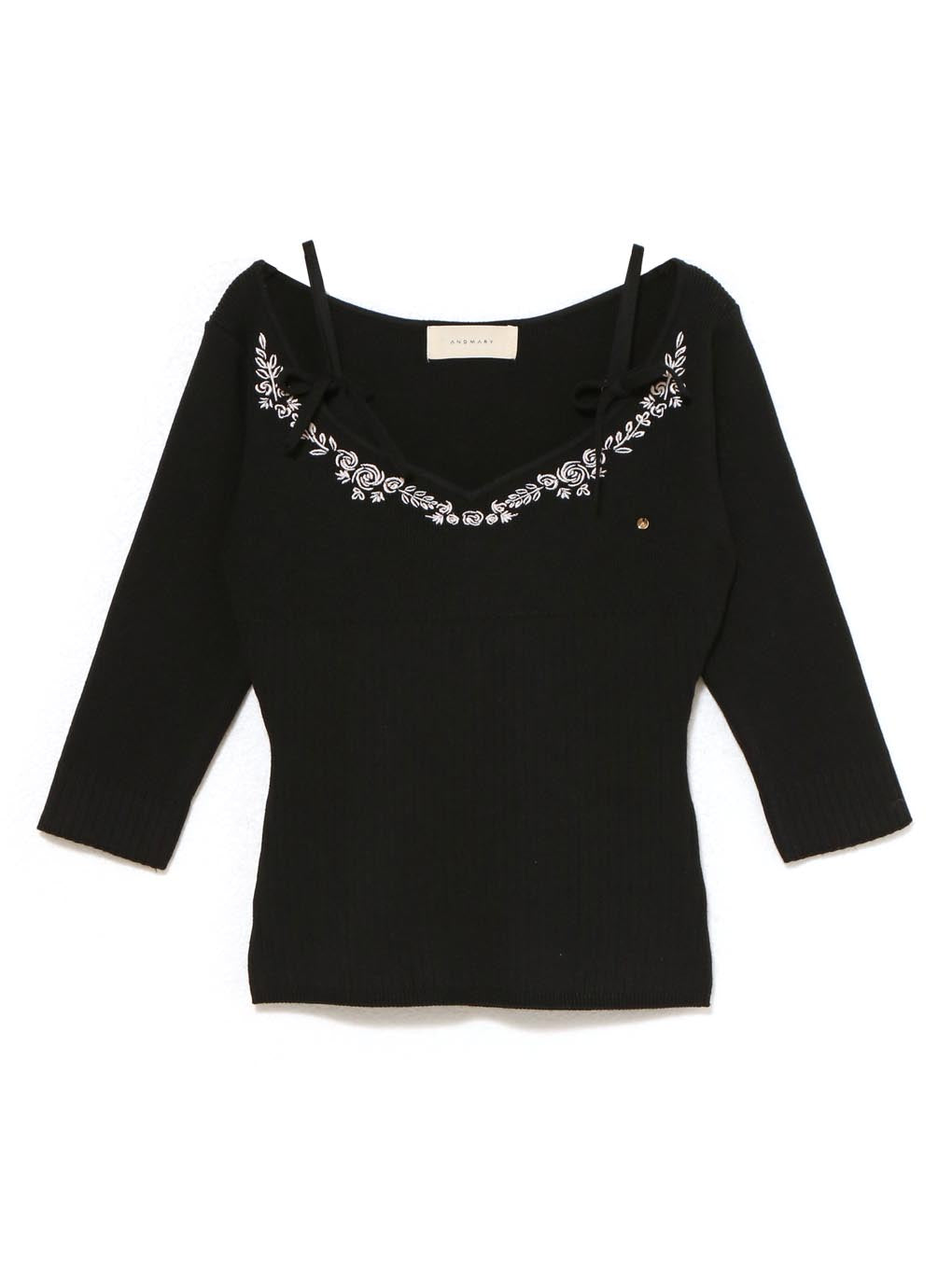 ANDMARY】Bella embroidery set tops