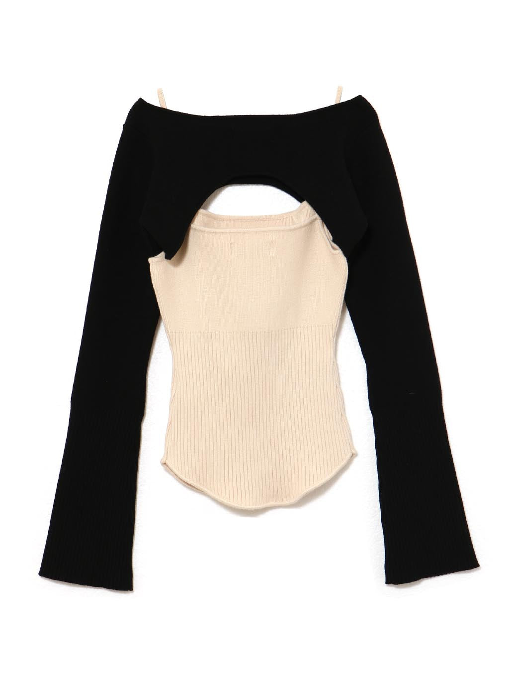 ANDMARY】Bebe ribbon set tops