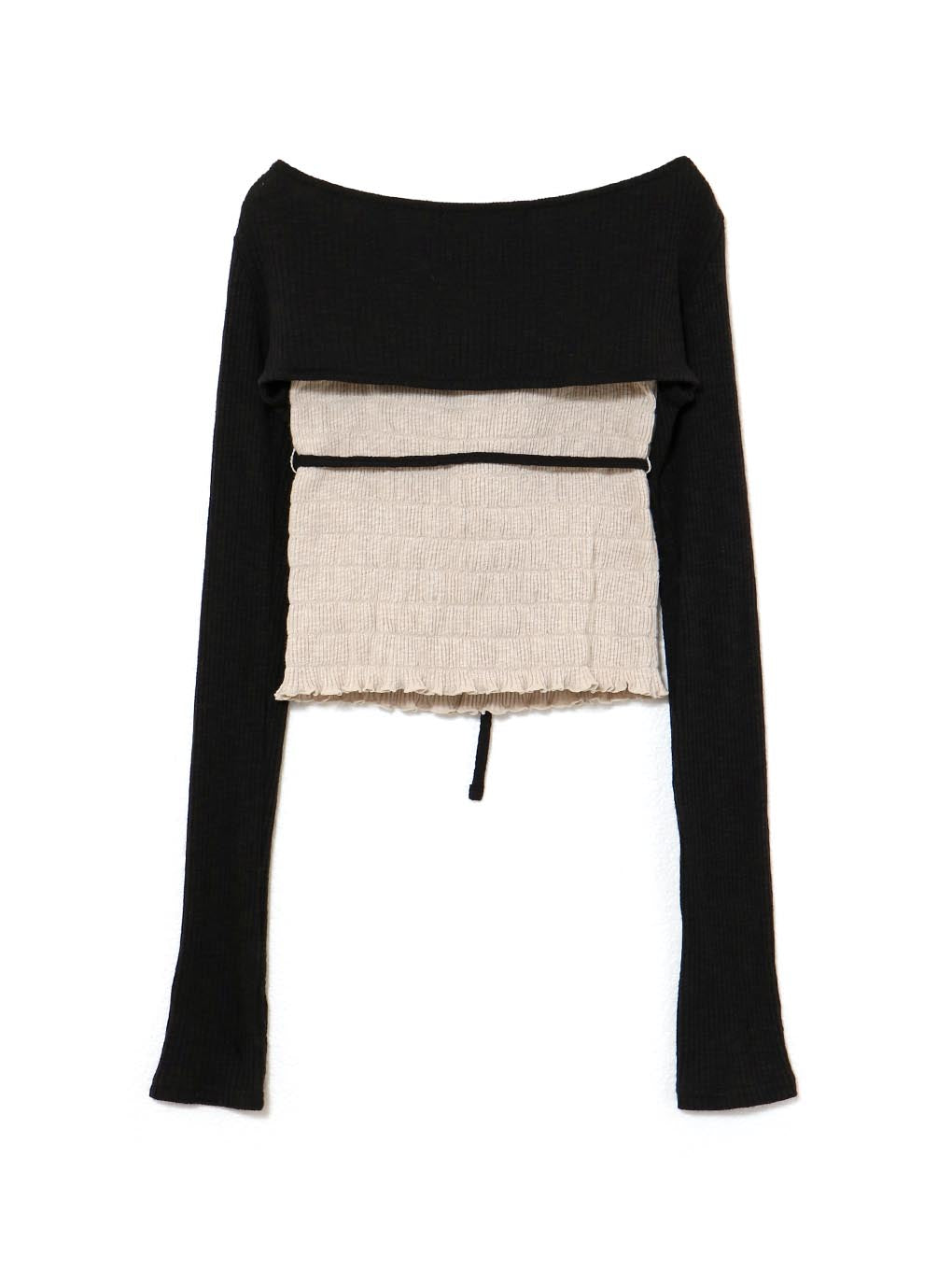 ANDMARY】Mei shirring tops