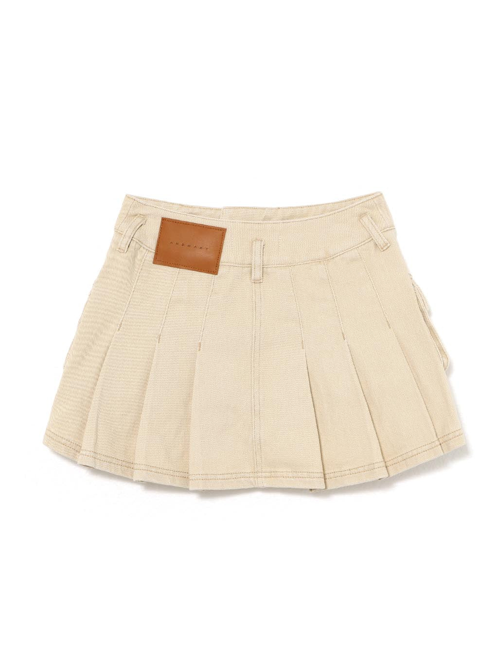 ANDMARY】Baby ribbon mini skirt