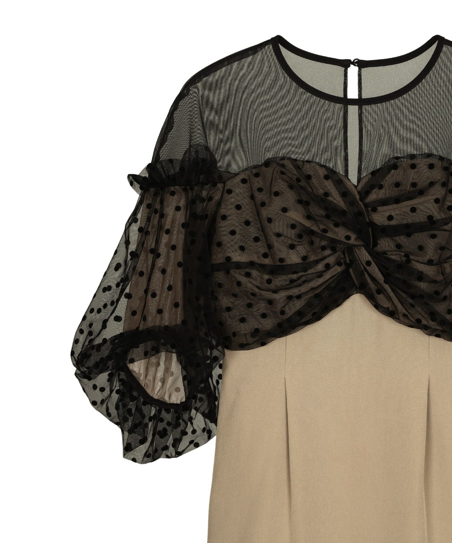 flocky dot one piece | ANDRESD