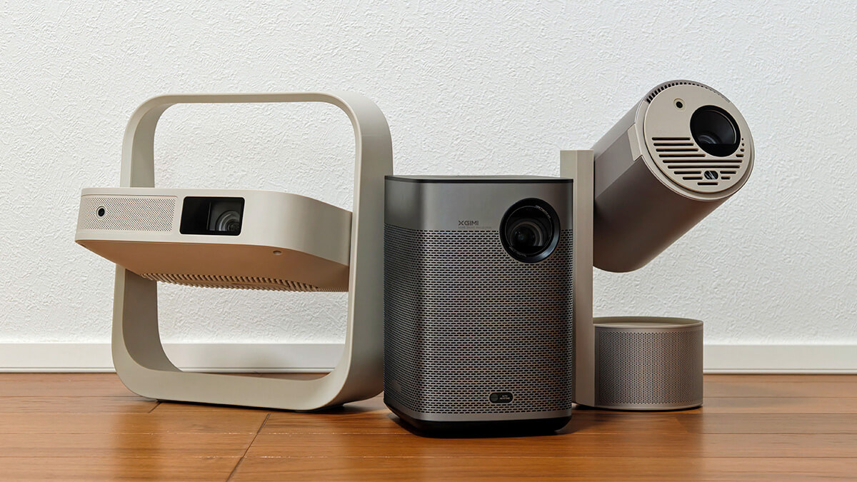 XGIMIポータブルプロジェクター比較レビュー：Halo+・Elfin Flip Pro